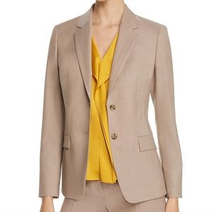 Boss beige wool blazer